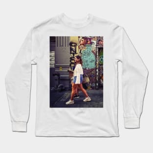 SoHo Graffiti Manhattan New York City Long Sleeve T-Shirt